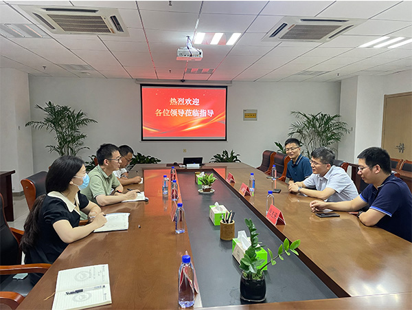 中国科学院合肥物质院专家领导到蚌埠中心调研